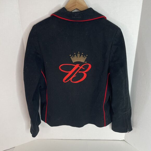 Womens Dale Earnhardt Jr #8 Budweiser Jacket by Chase Authentics Black Small - Picture 2 of 9